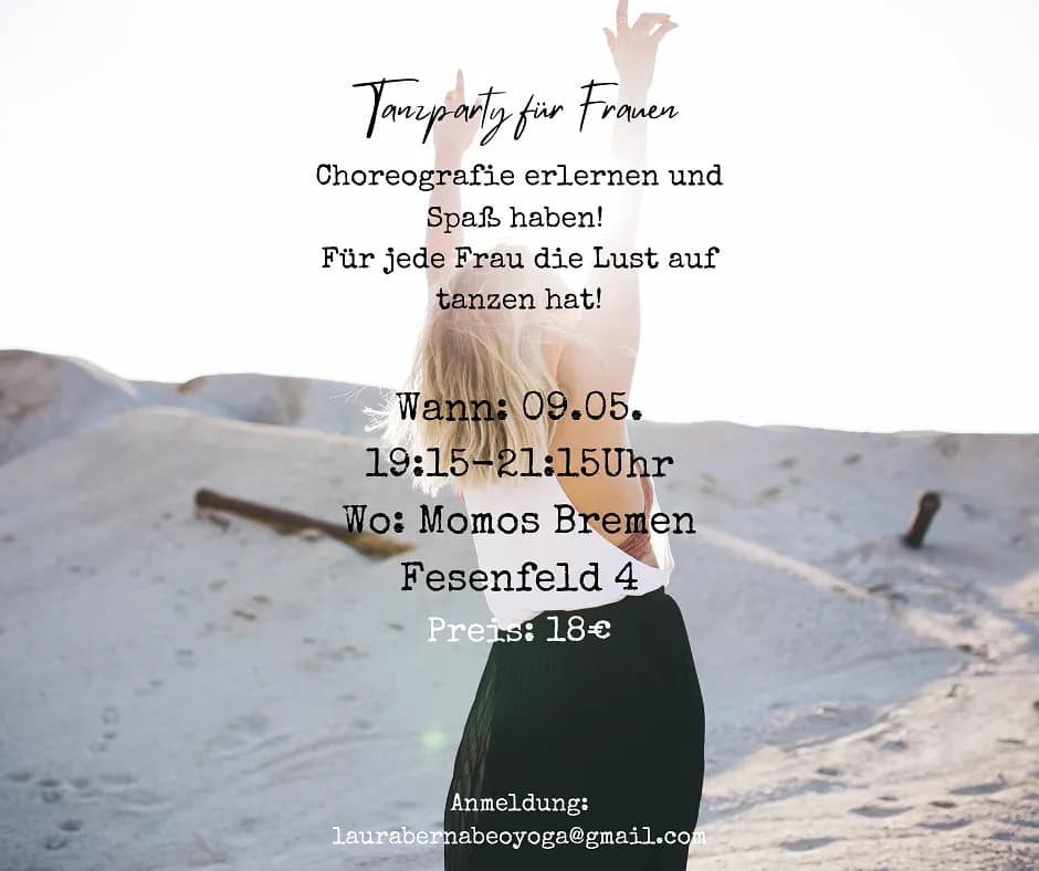 Tanzparty für Frauen- Choreografie erlernen und gemeinsam Spaß haben