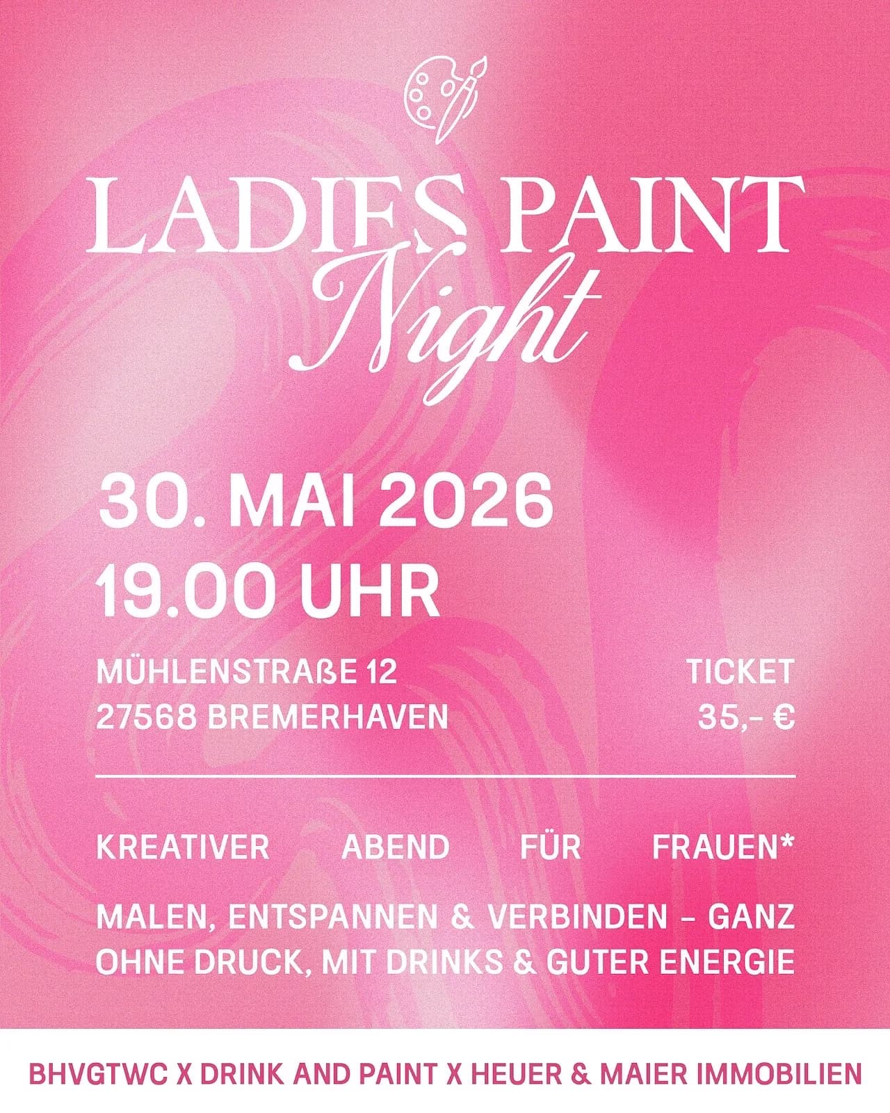 Ladies Paint Night 🎀🎨