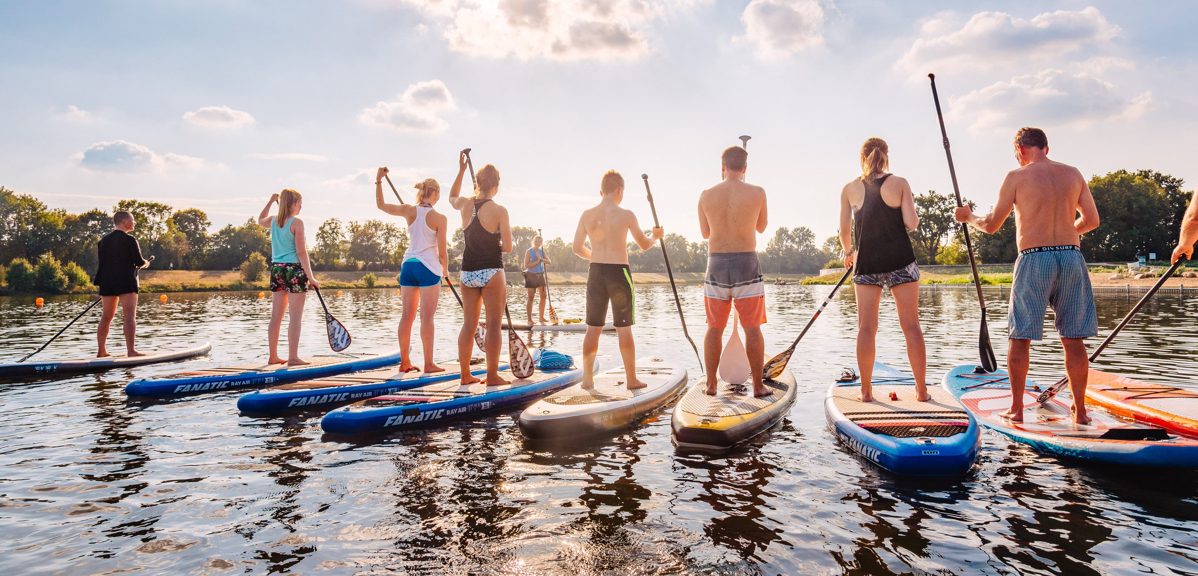 SUP Kurs auf dem Werdersee Bremen