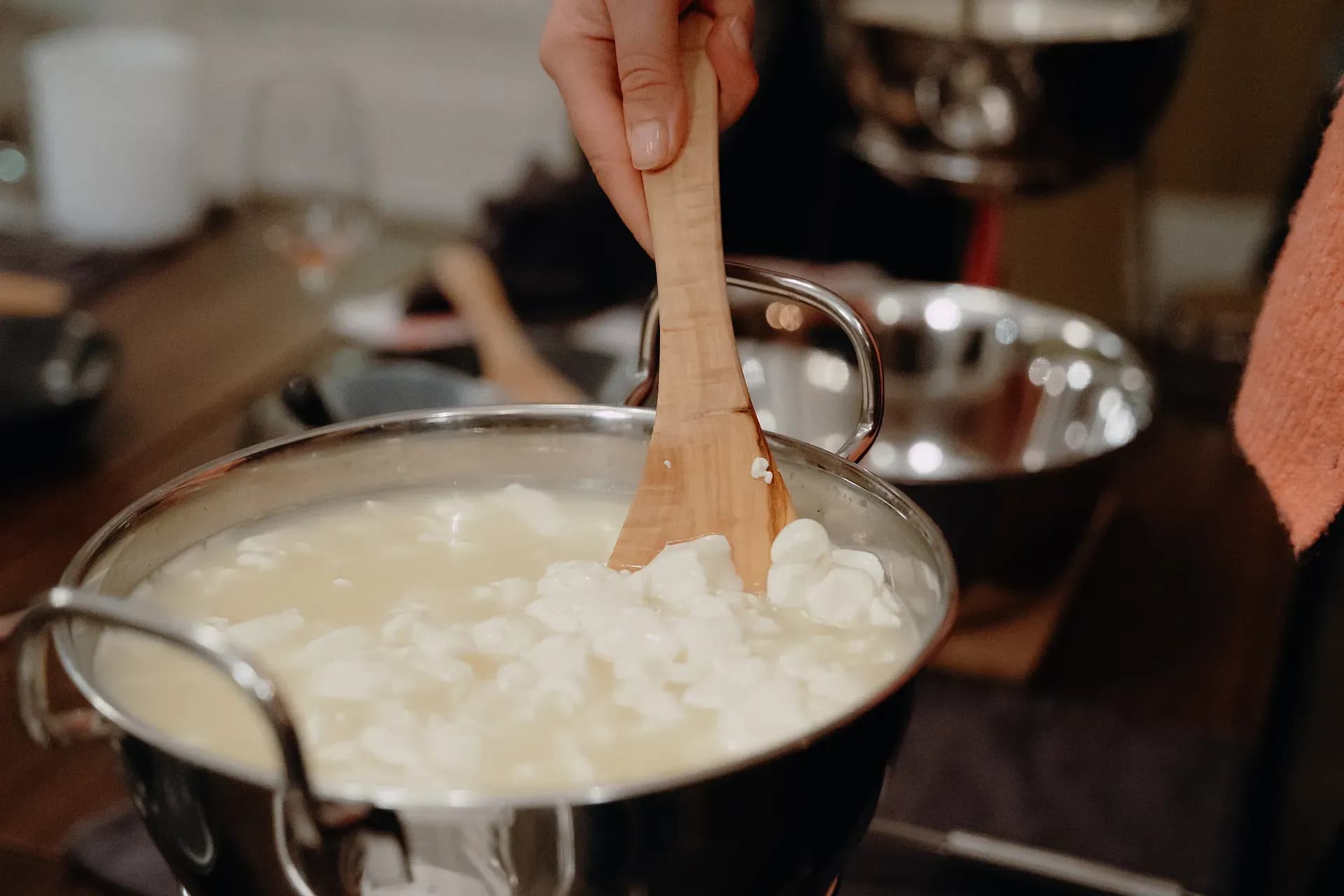Mozzarella-Kurs mit Weinbegleitung - Winterhude/Hamburg