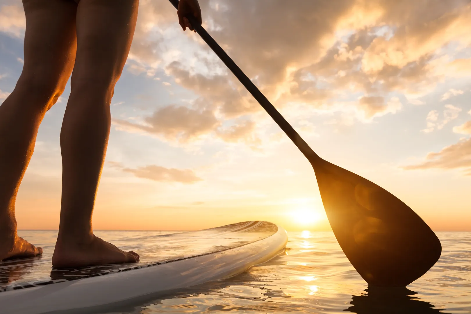 SUP Paddleboard Verleih auf der Wümme