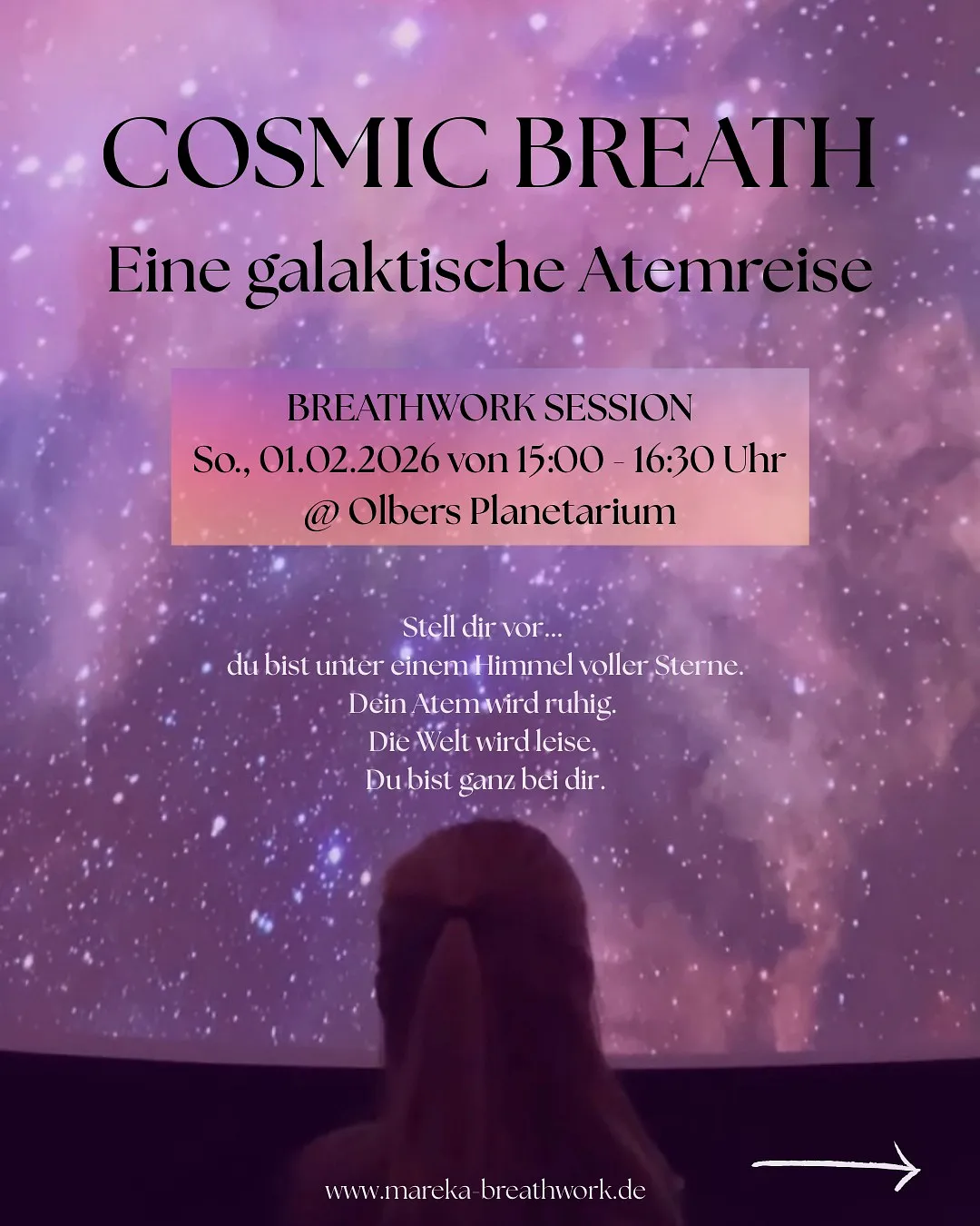 Cosmic Breath - Eine galaktische Atemreise @ Olbers Planetarium